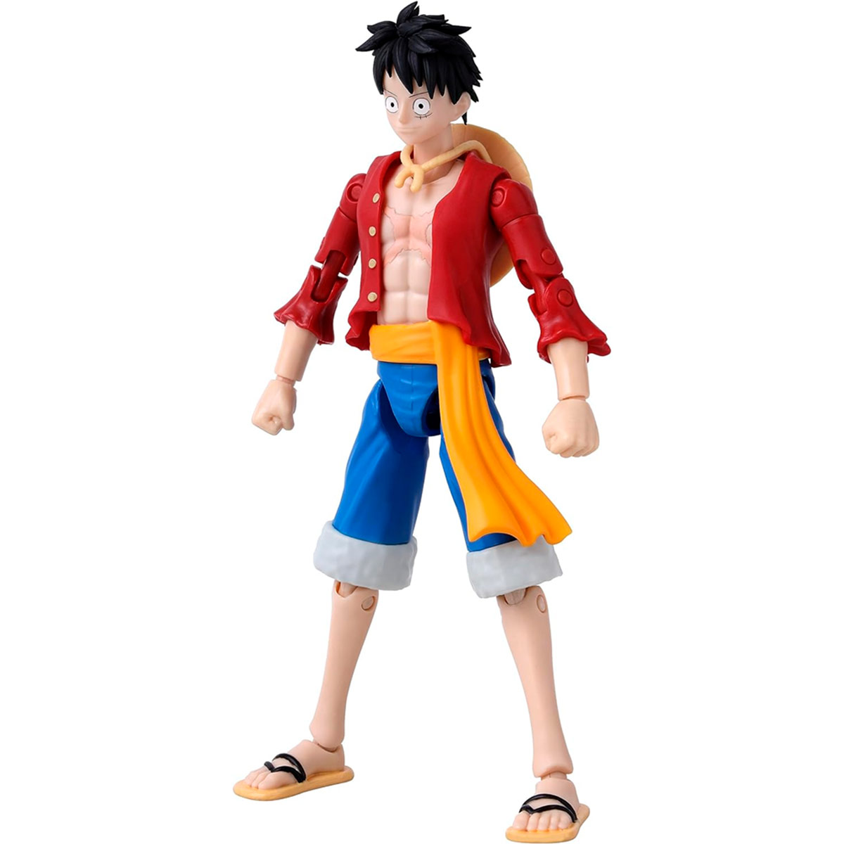 FIGURA DE ACCIÓN BANDAI ONE PIECE 37007 - MONKEY D LUFFY DRESSROSA VERSION 7TH WAVE 16CM - 6