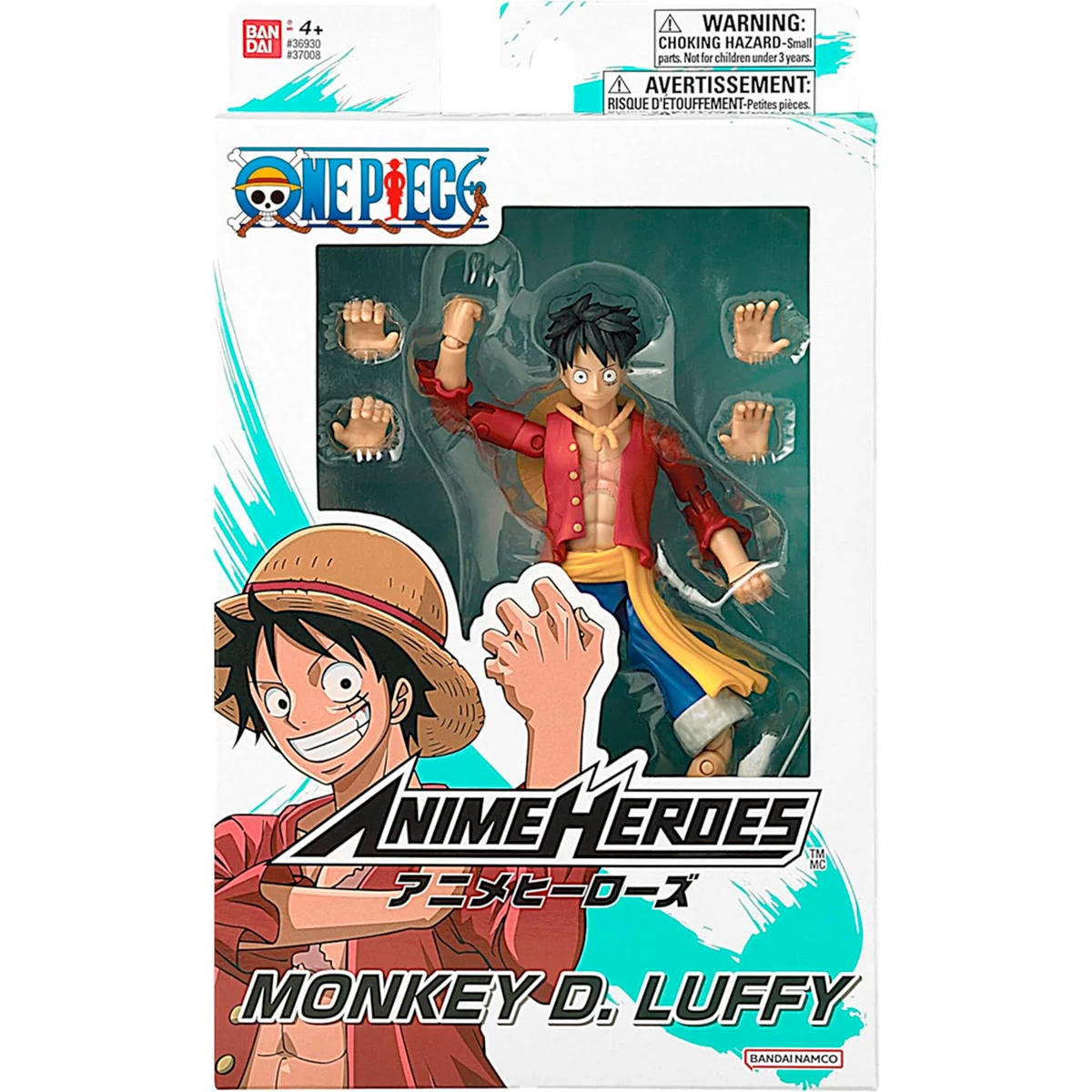 FIGURA DE ACCIÓN BANDAI ONE PIECE 37007 - MONKEY D LUFFY DRESSROSA VERSION 7TH WAVE 16CM - 7