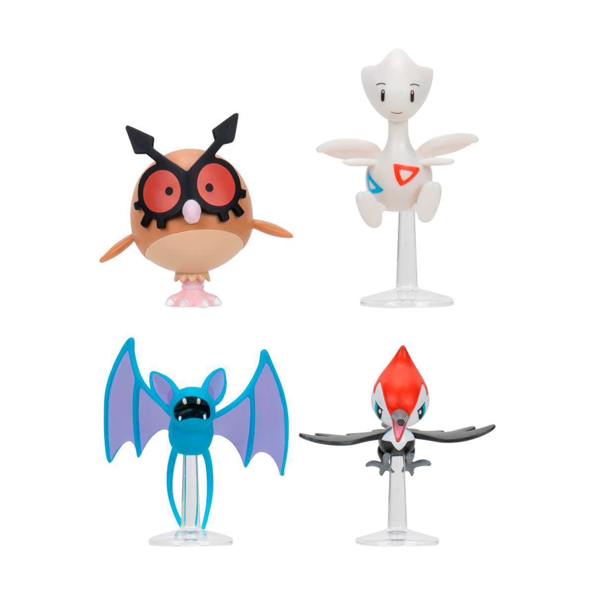 PACK X4 FIGURAS DE ACCIÓN BANDAI POKEMON PKW4377 - ROWLET, ROSELIA, FLAPPLE, ODDISH - 8