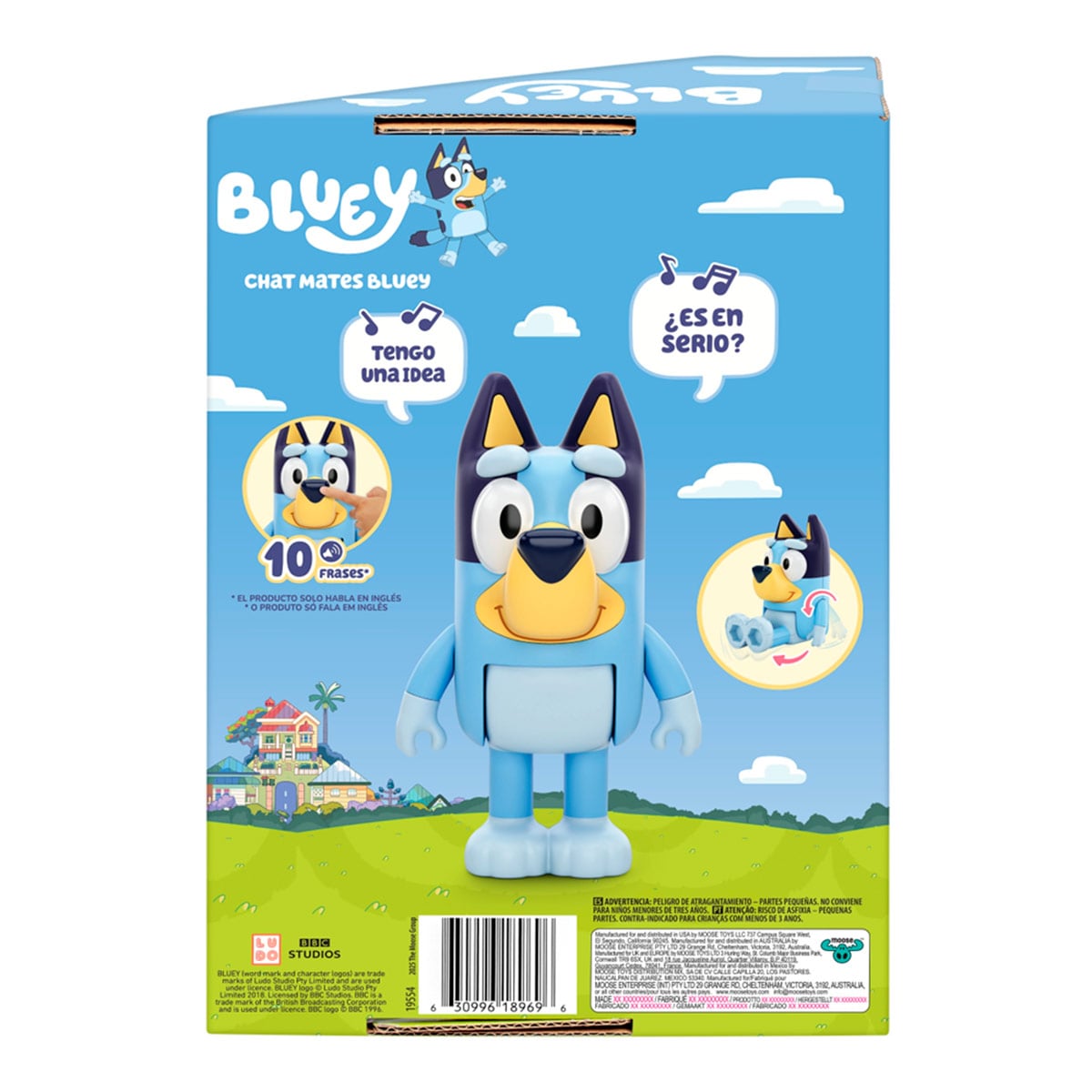 FIGURA DE ACCIÓN BLUEY CON SONIDOS 15CM - 3
