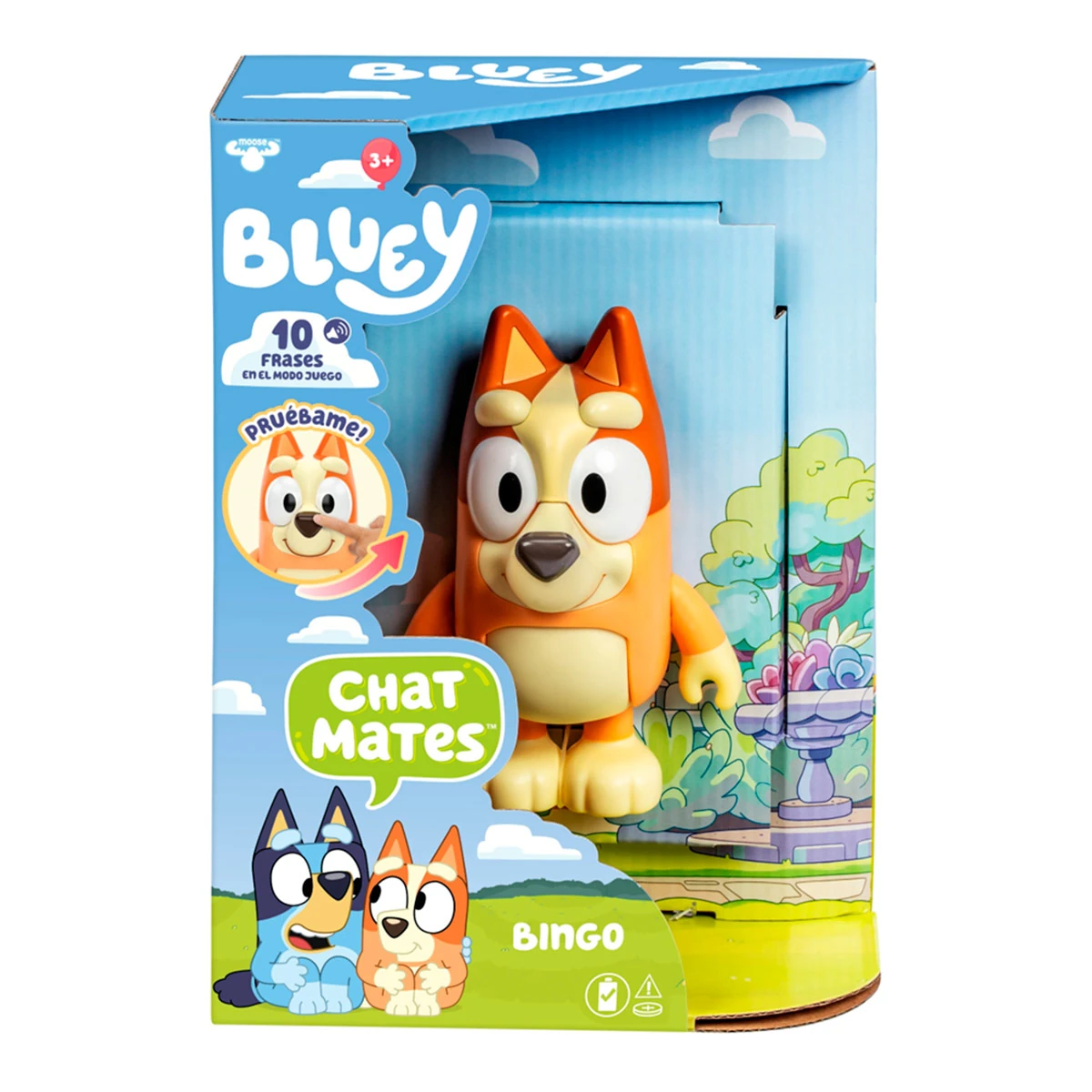 FIGURA DE ACCIÓN BLUEY BINGO CON SONIDOS  - 2