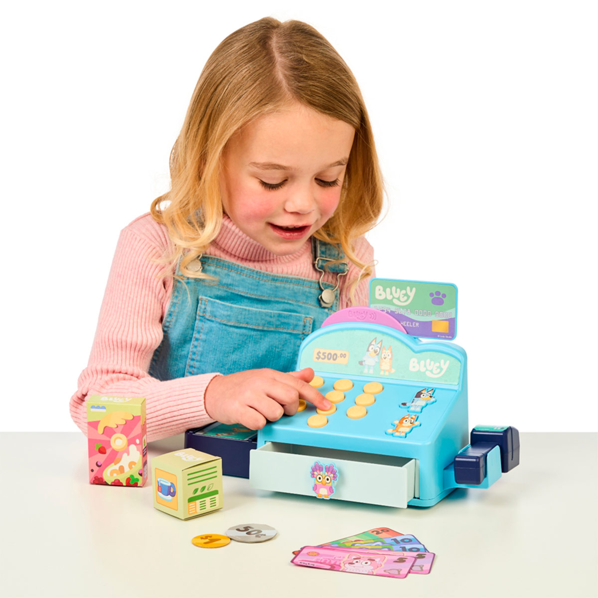 SET DE JUEGO BLUEY CAJA REGISTRADORA - 5