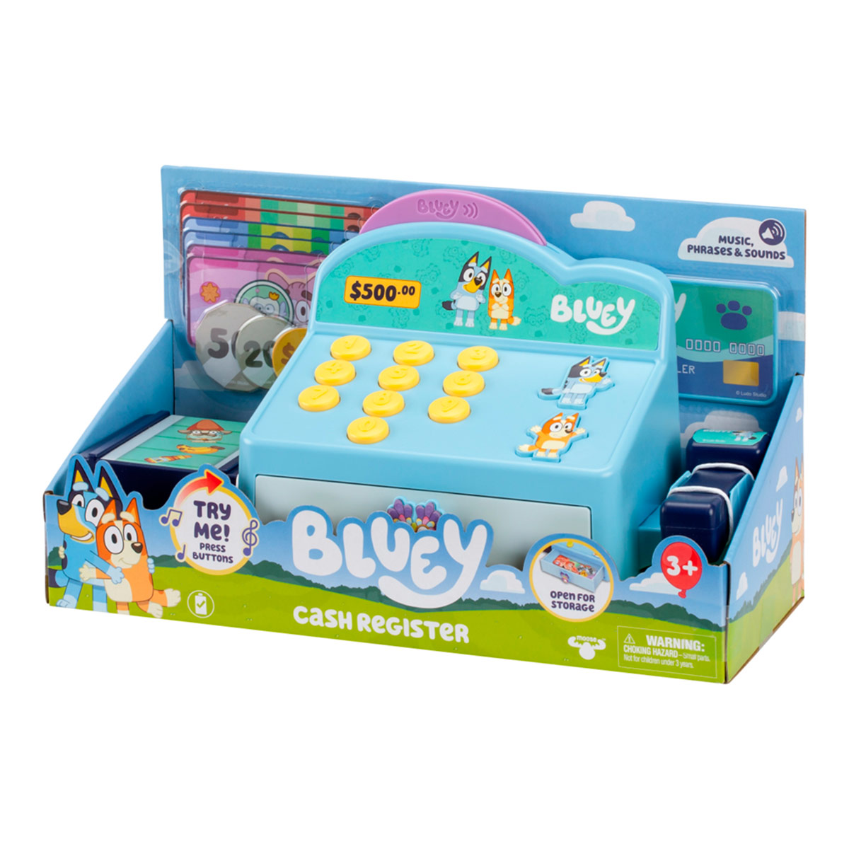 SET DE JUEGO BLUEY CAJA REGISTRADORA - 7