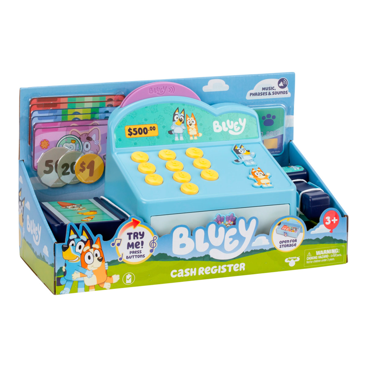 SET DE JUEGO BLUEY CAJA REGISTRADORA - 8