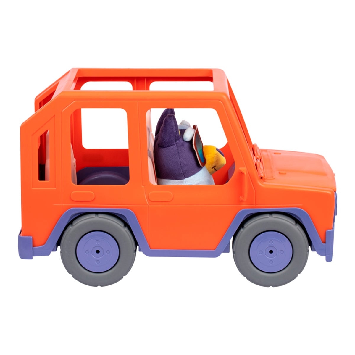 VEHÍCULO GRANDE 44CM CON PELUCHE BLUEY  - 7