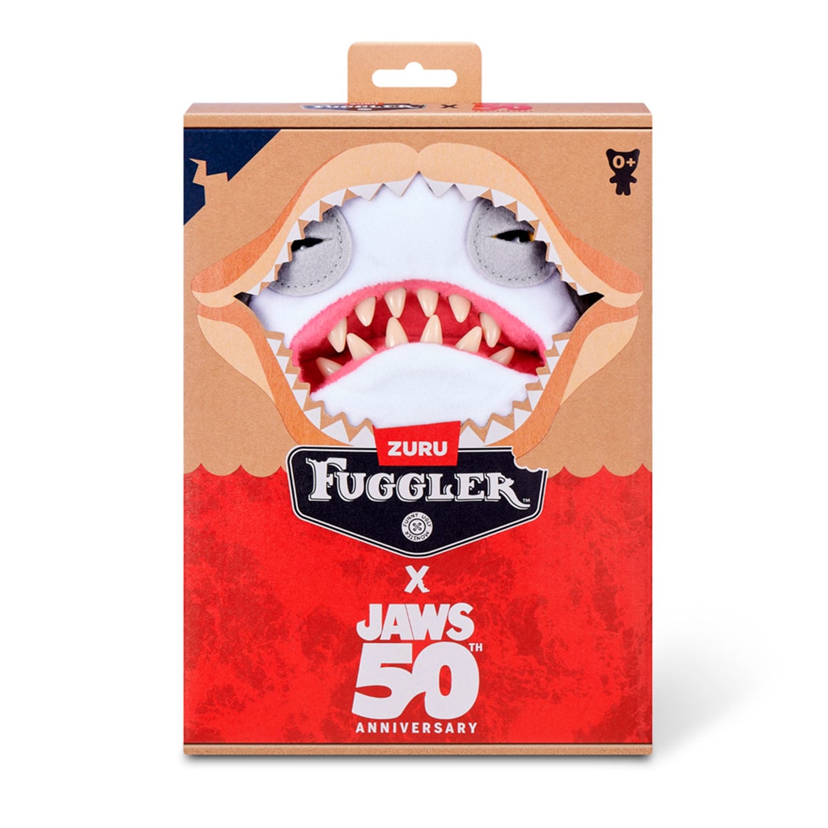 PELUCHE FUGGLER PELÍCULA TIBURON ANIVERSARIO 50 22CM - 1