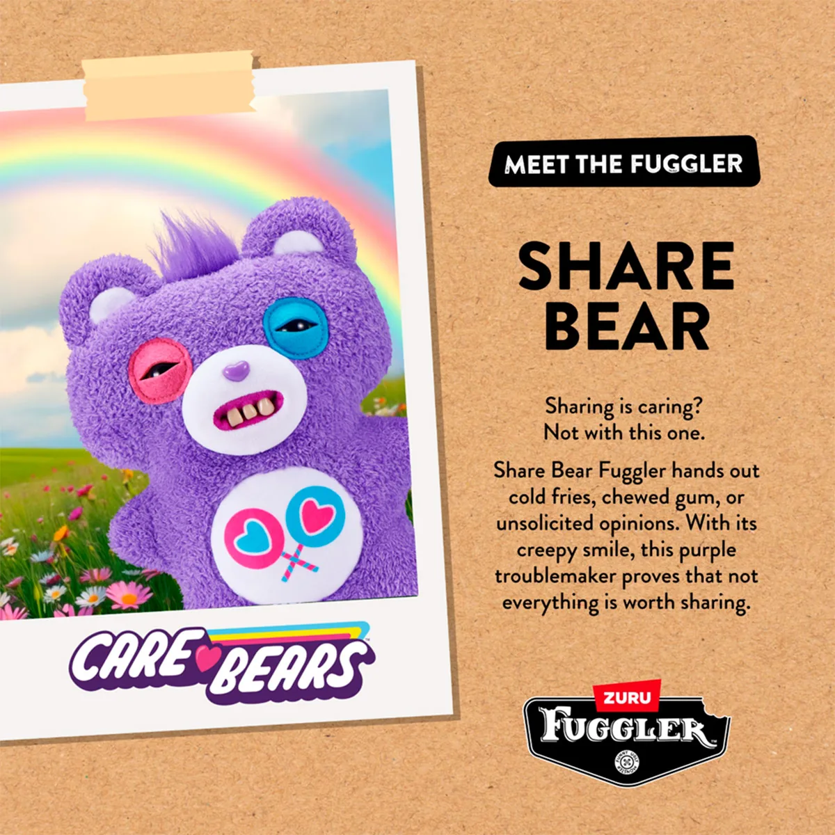 PELUCHE FUGGLER OSITOS CARIÑOSITOS 2CM - 14