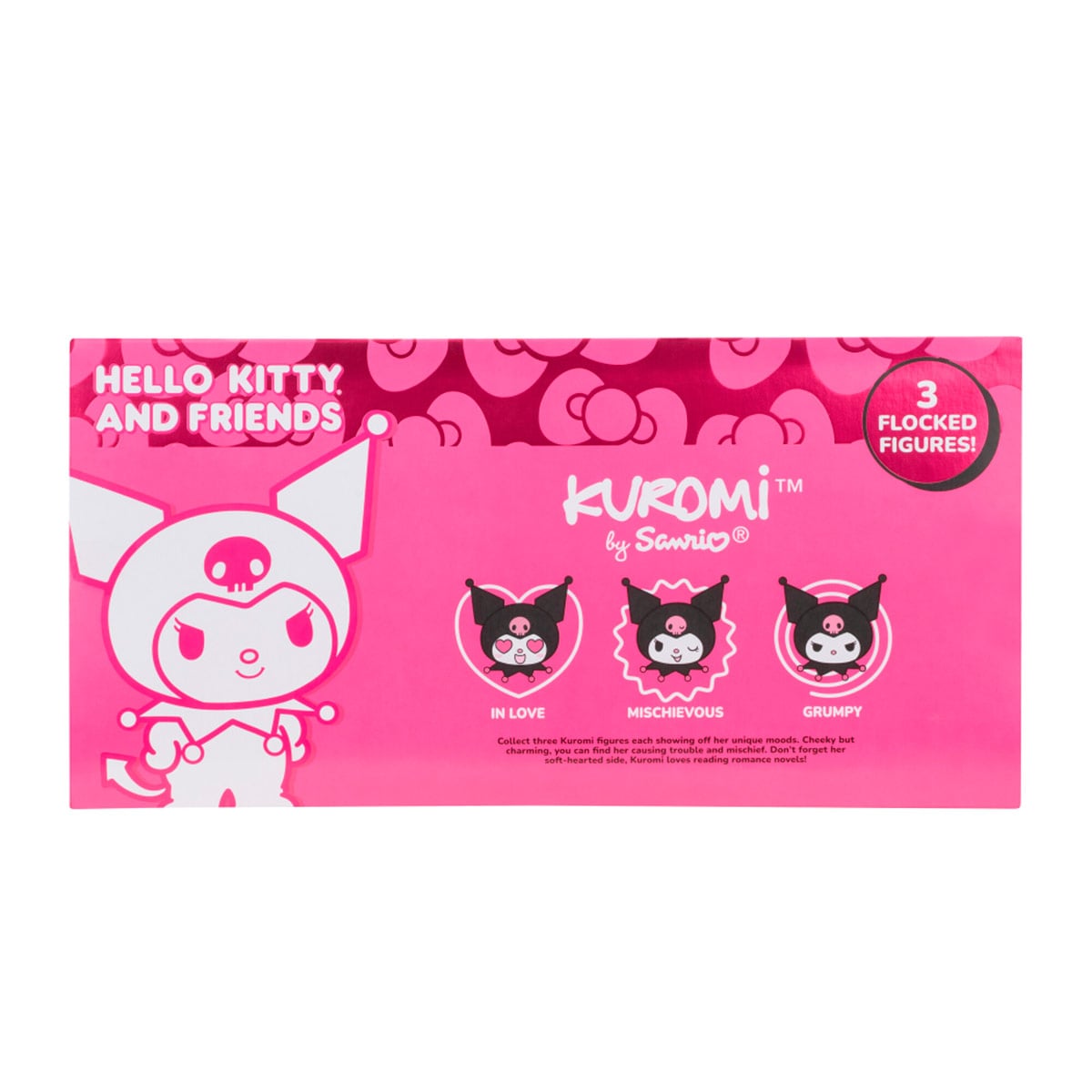 PACK X3 FIGURAS DE ACCIÓN HELLO KITTY KUROMI 10CM - 2