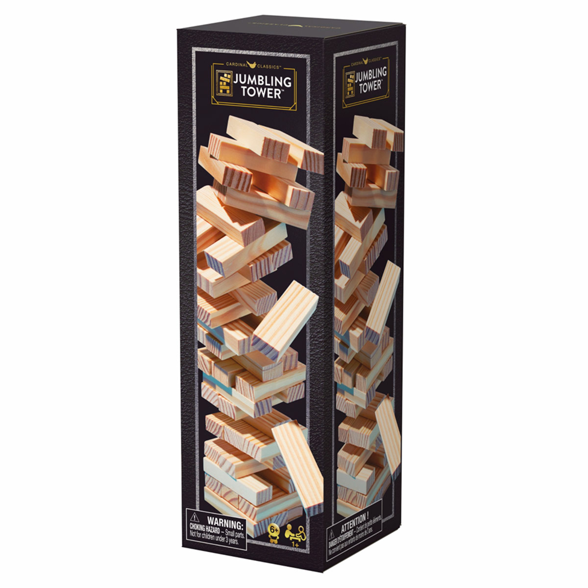 JUEGO TORRE DE BLOQUES DE MADERA JUEGOS DE MESA CLASICO - 5