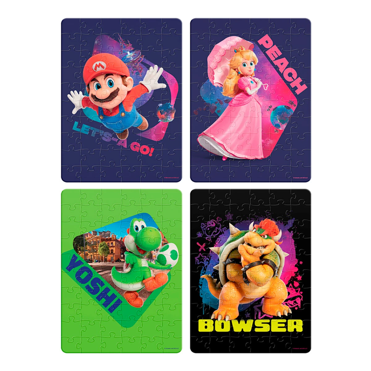 ROMPECABEZAS MARIO BROS 4 EN 1 - 5
