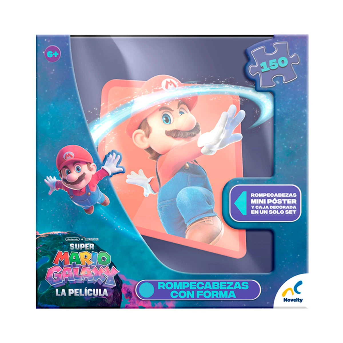 ROMPECABEZAS MARIO BROS ALCANCIA 60 PIEZAS - 1