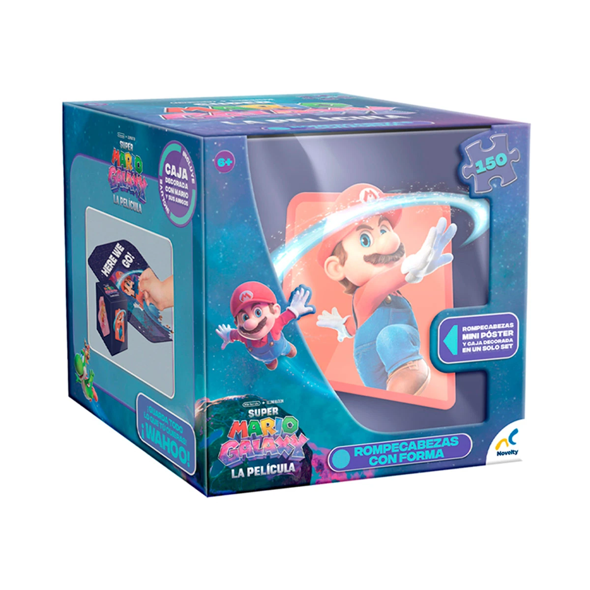 ROMPECABEZAS MARIO BROS ALCANCIA 60 PIEZAS - 2