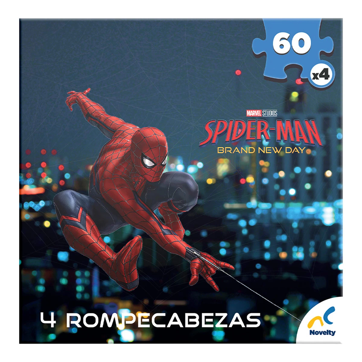 ROMPECABEZAS SPIDERMAN 4 EN 1 - 3