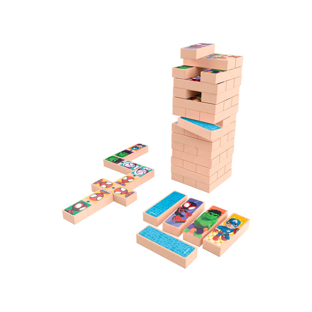 JUEGO DE MESA SPIDEY TORRE 3 JUEGOS EN 1 - 5
