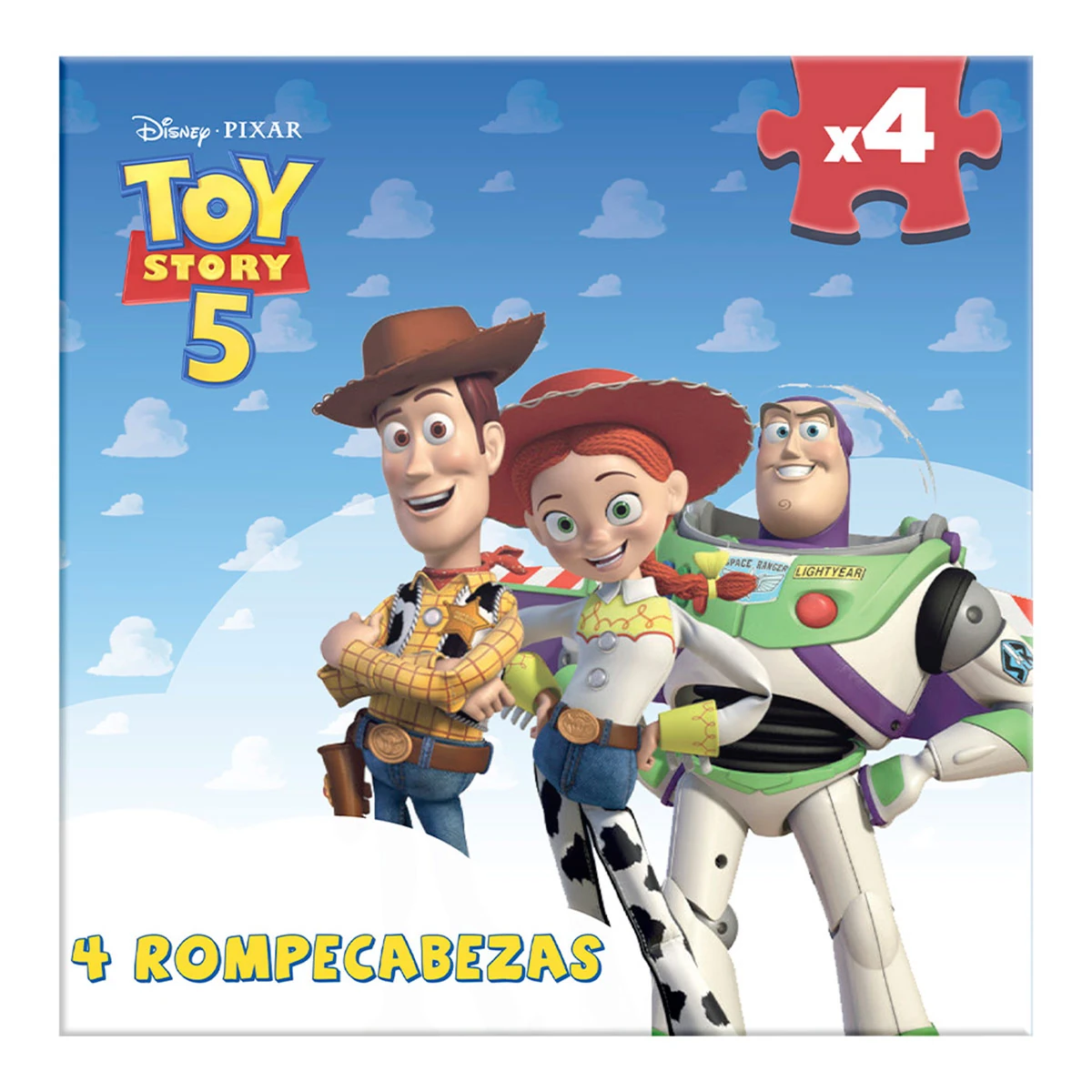 ROMPECABEZAS TOY STORY 4 EN 1 60 PIEZAS - 3