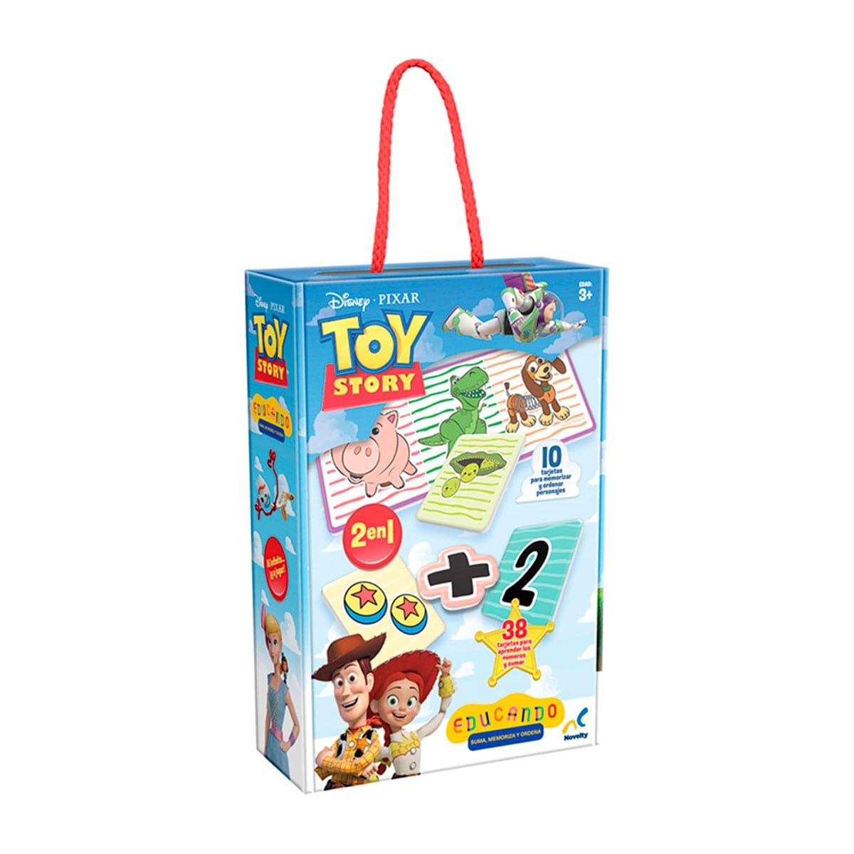 JUEGO DE MESA TOY STORY 5 SUMA, MEMORIA, ORDENA - 1