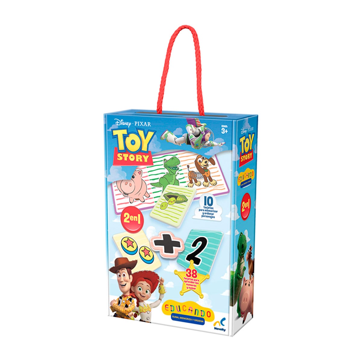 JUEGO DE MESA TOY STORY 5 SUMA, MEMORIA, ORDENA - 2