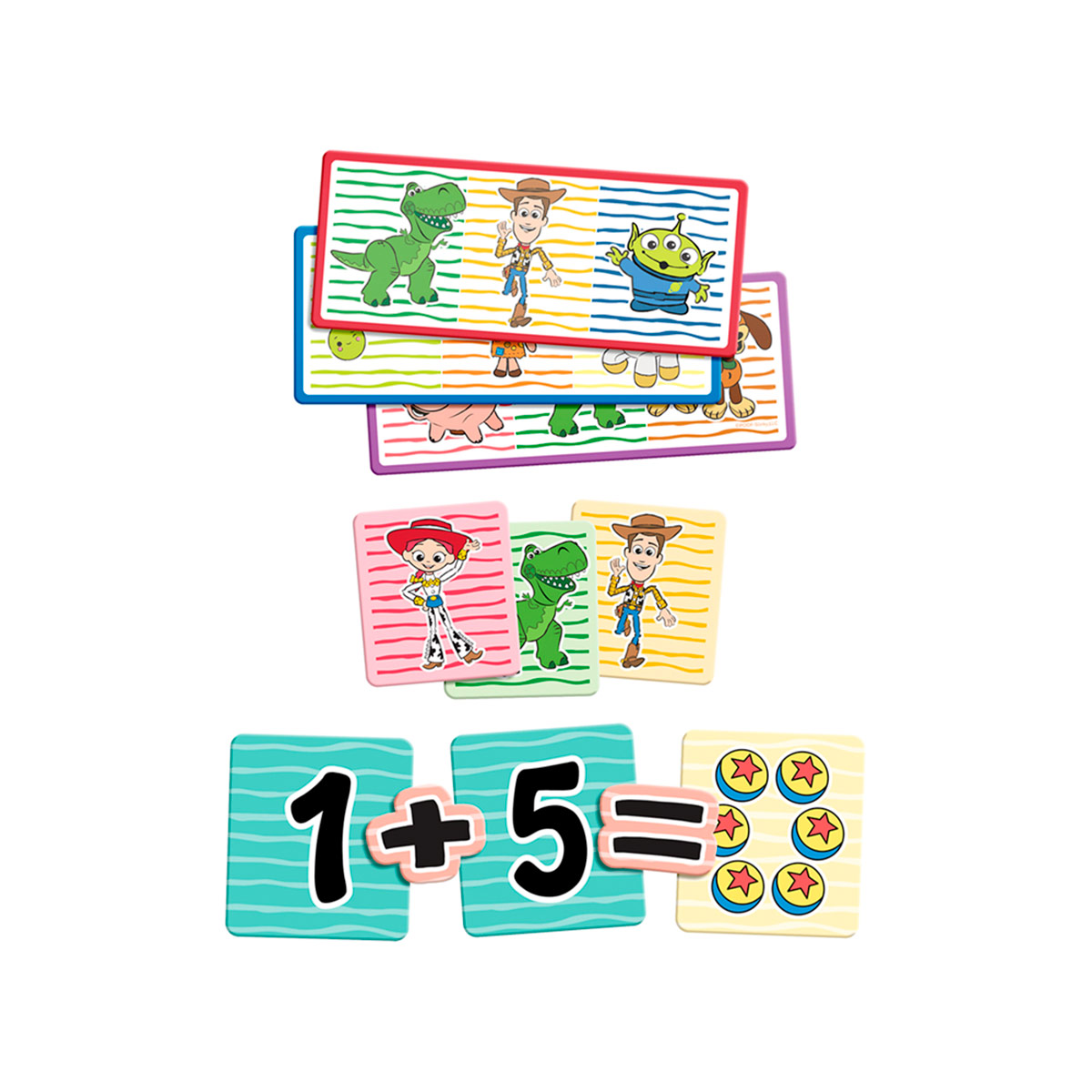 JUEGO DE MESA TOY STORY 5 SUMA, MEMORIA, ORDENA - 5