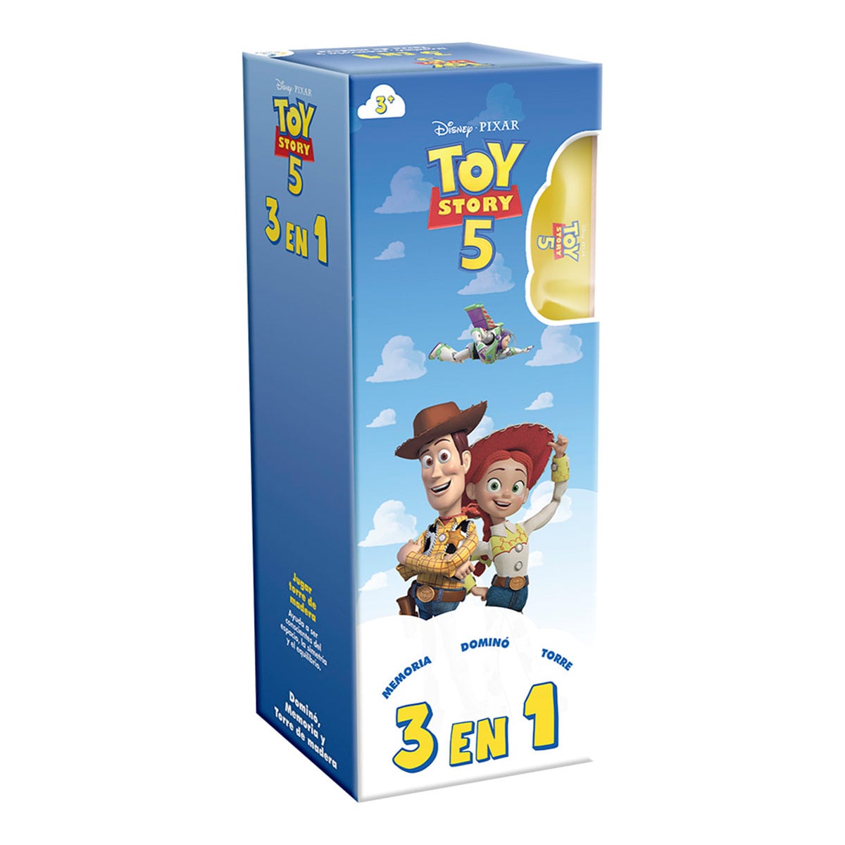 JUEGO DE MESA TOY STORY 5 TORRE DE MADERA 3 JUEGOS EN 1 - 1