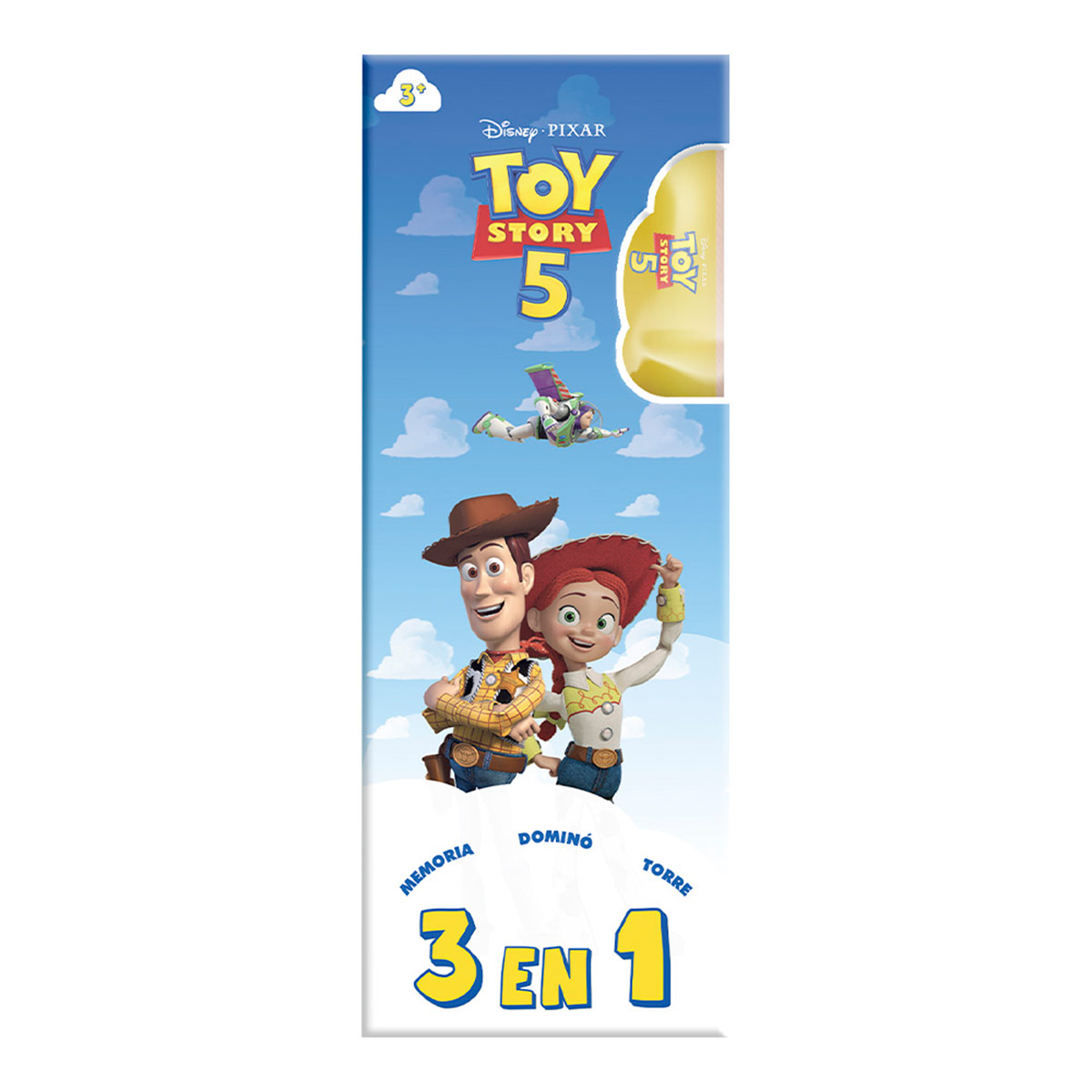 JUEGO DE MESA TOY STORY 5 TORRE DE MADERA 3 JUEGOS EN 1 - 3