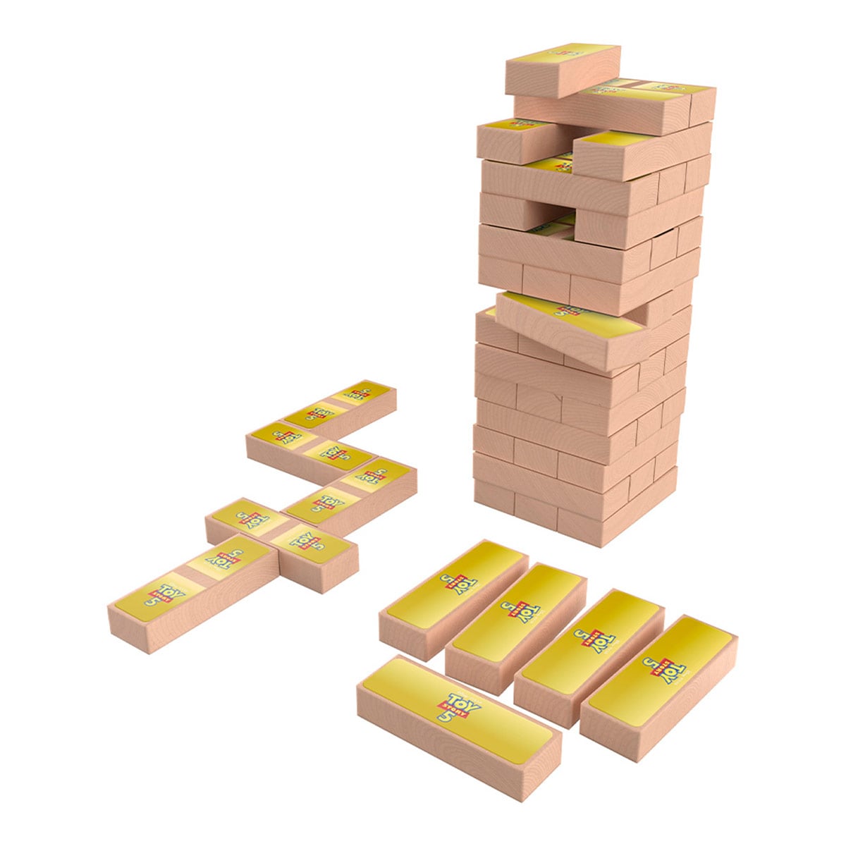 JUEGO DE MESA TOY STORY 5 TORRE DE MADERA 3 JUEGOS EN 1 - 5
