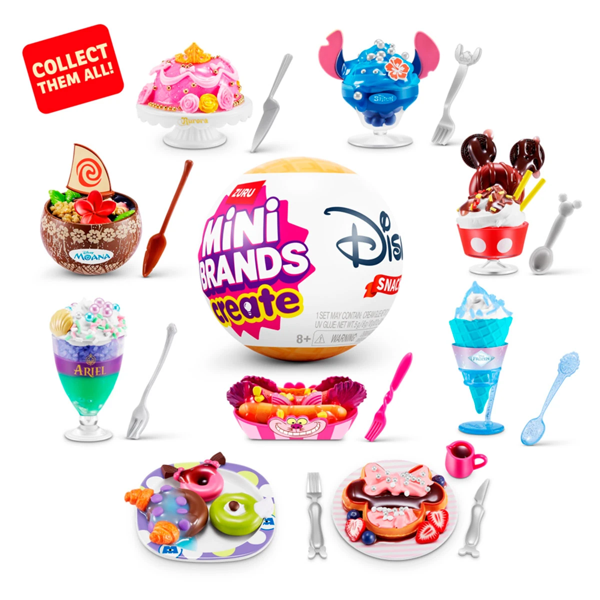 CÁPSULA SORPRESA CREATE COLECCIÓN SNACKS DISNEY MINI BRANDS - 10