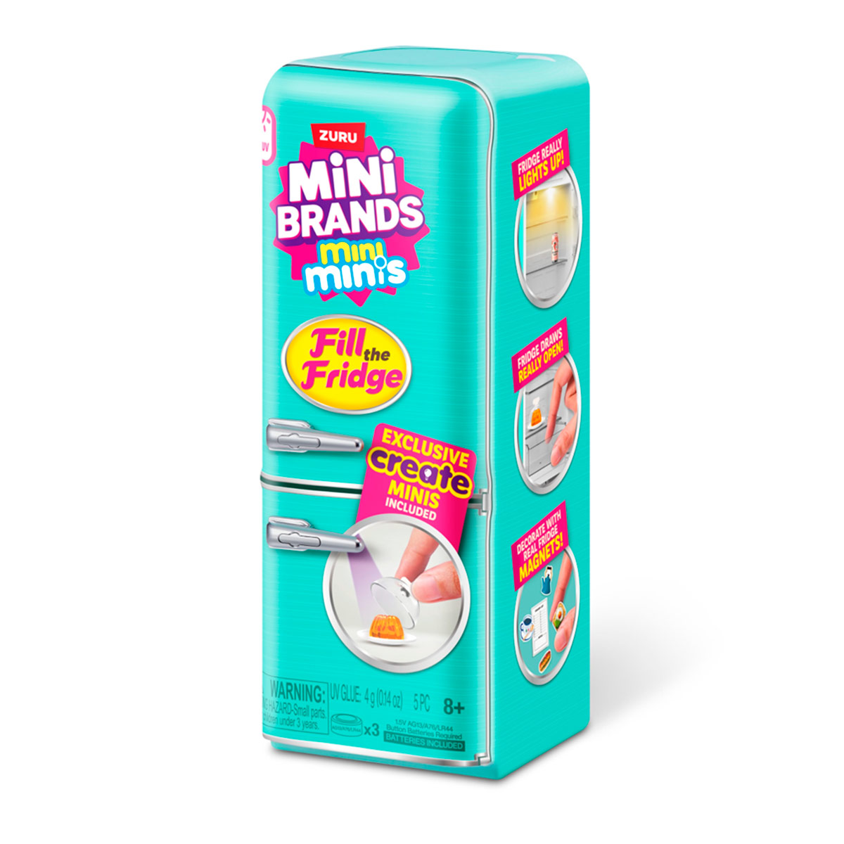 REFRIGERADORA CON LUZ MINI BRANDS - 12