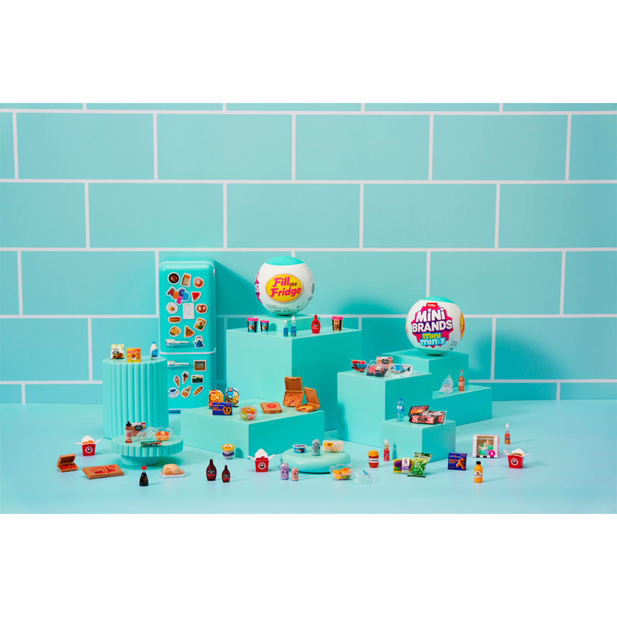 REFRIGERADORA CON LUZ MINI BRANDS - 13