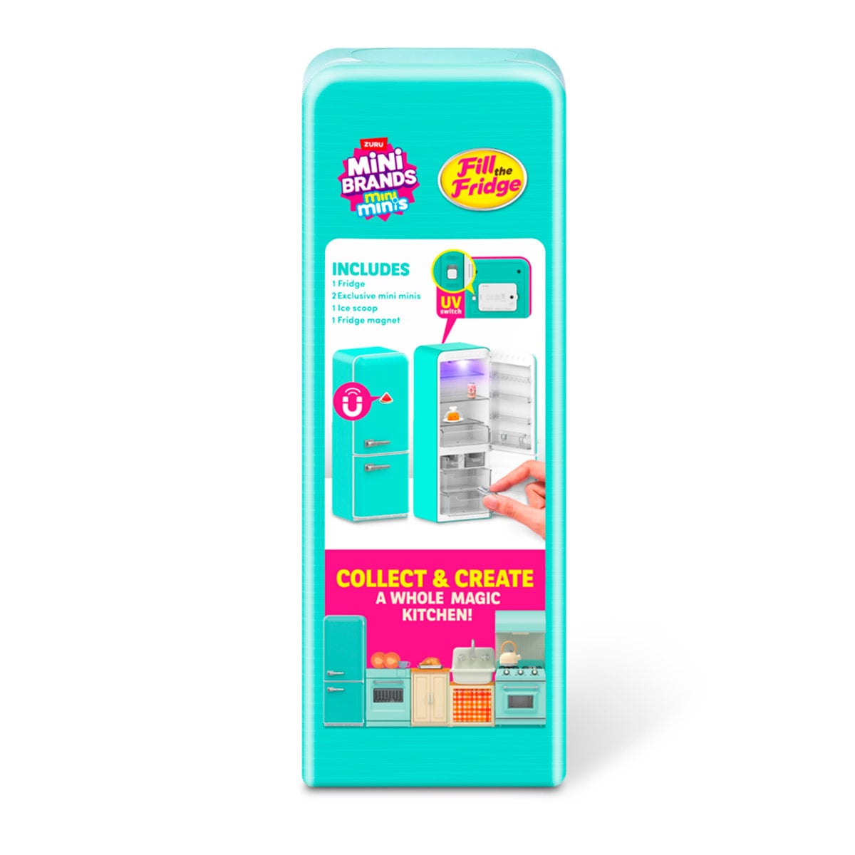 REFRIGERADORA CON LUZ MINI BRANDS - 8