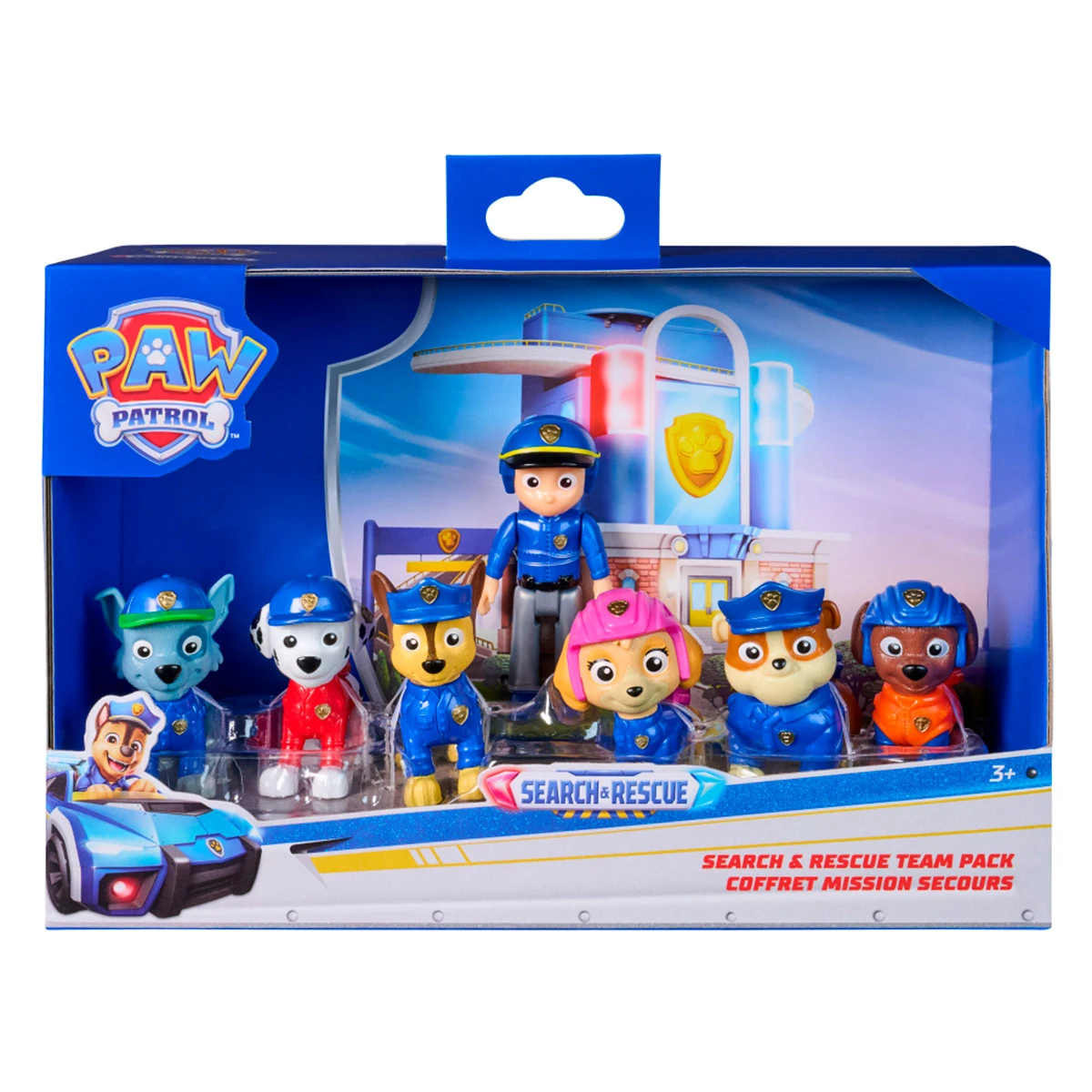 SET DE 7 FIGURAS DE ACCIÓN PAW PATROL SEARCH & RESCUE - 1