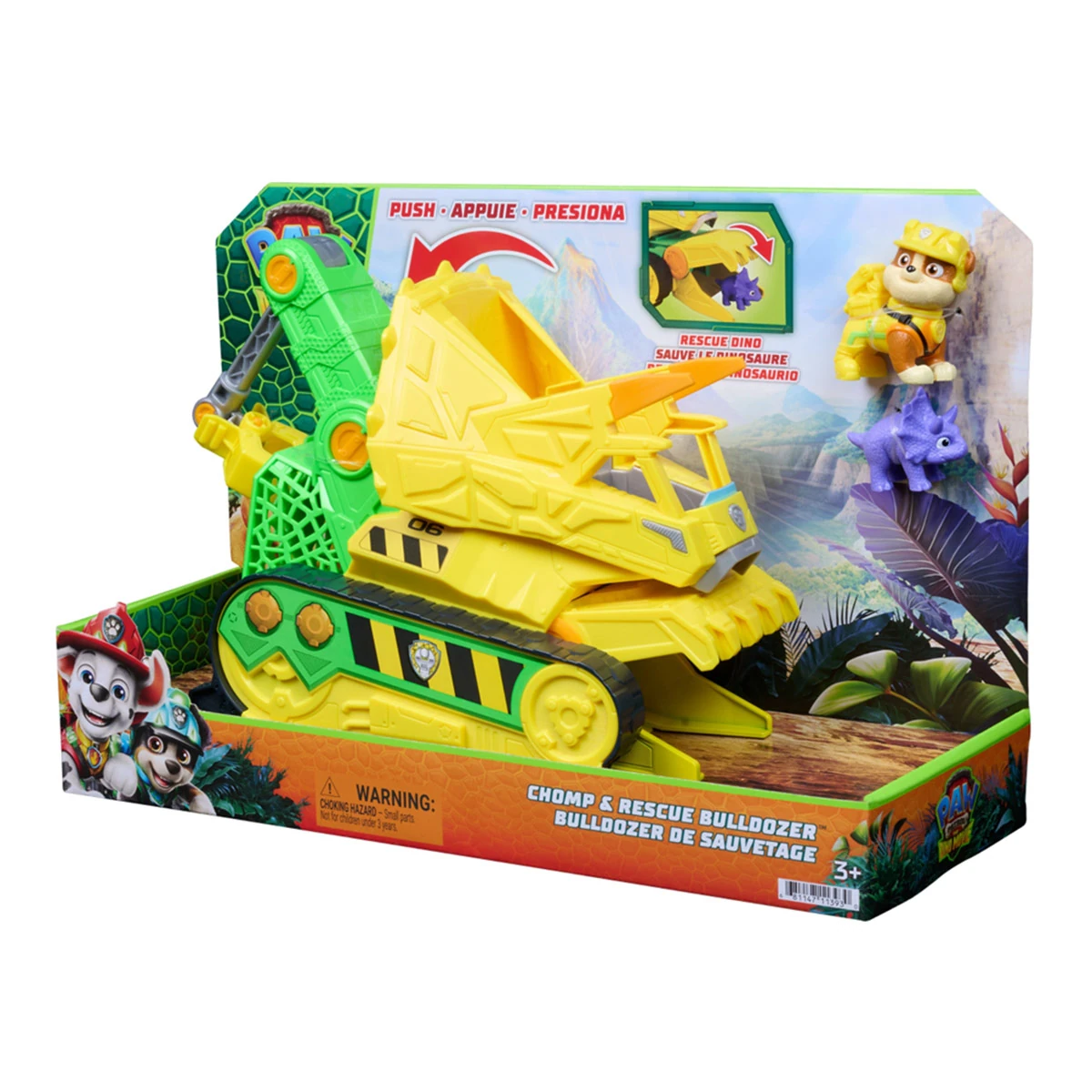 VEHÍCULO DE JUGUETE PAW PATROL TEMÁTICO RUBBLE  - 3