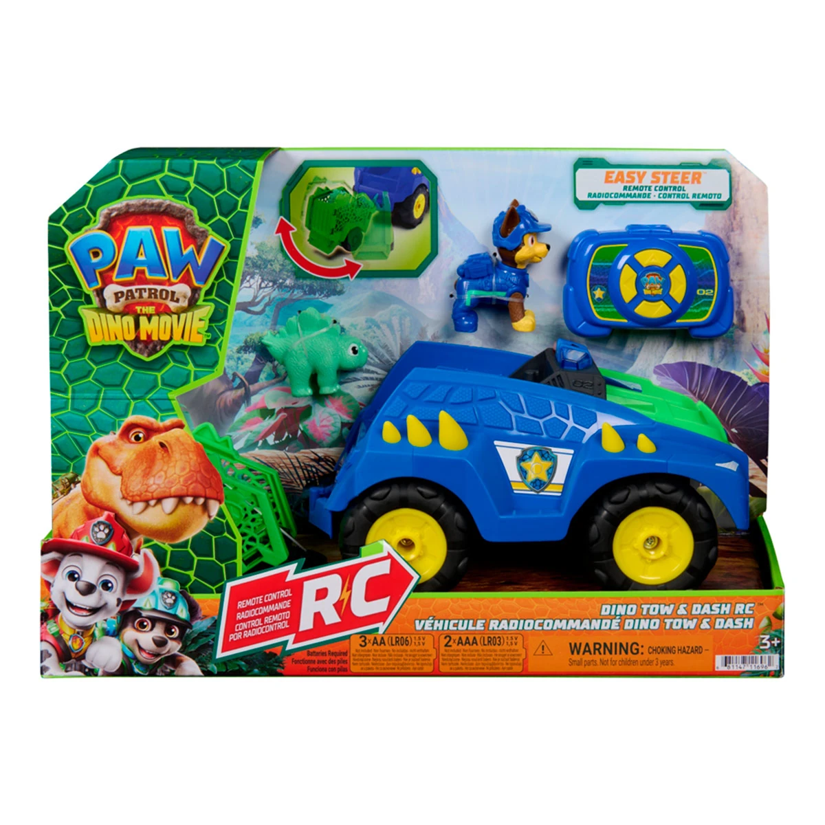 VEHÍCULO A CONTROL REMOTO PAW PATROL CHASE - 1