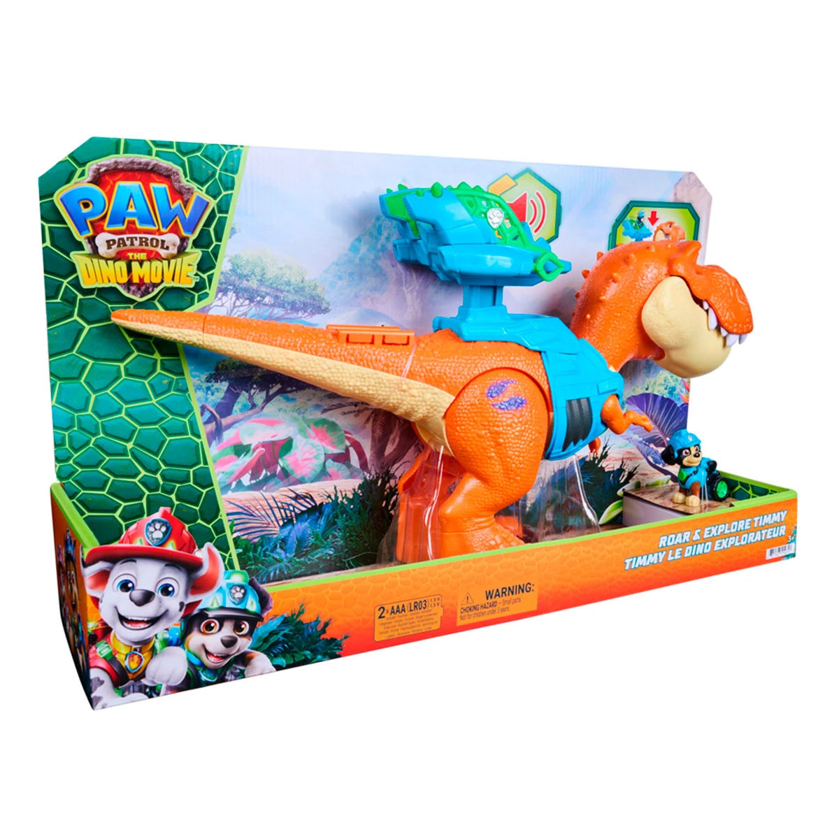 FIGURA DE ACCIÓN PAW PATROL TIMMY RUGE Y EXPLORA PELÍCULA PAW PATROL  - 8