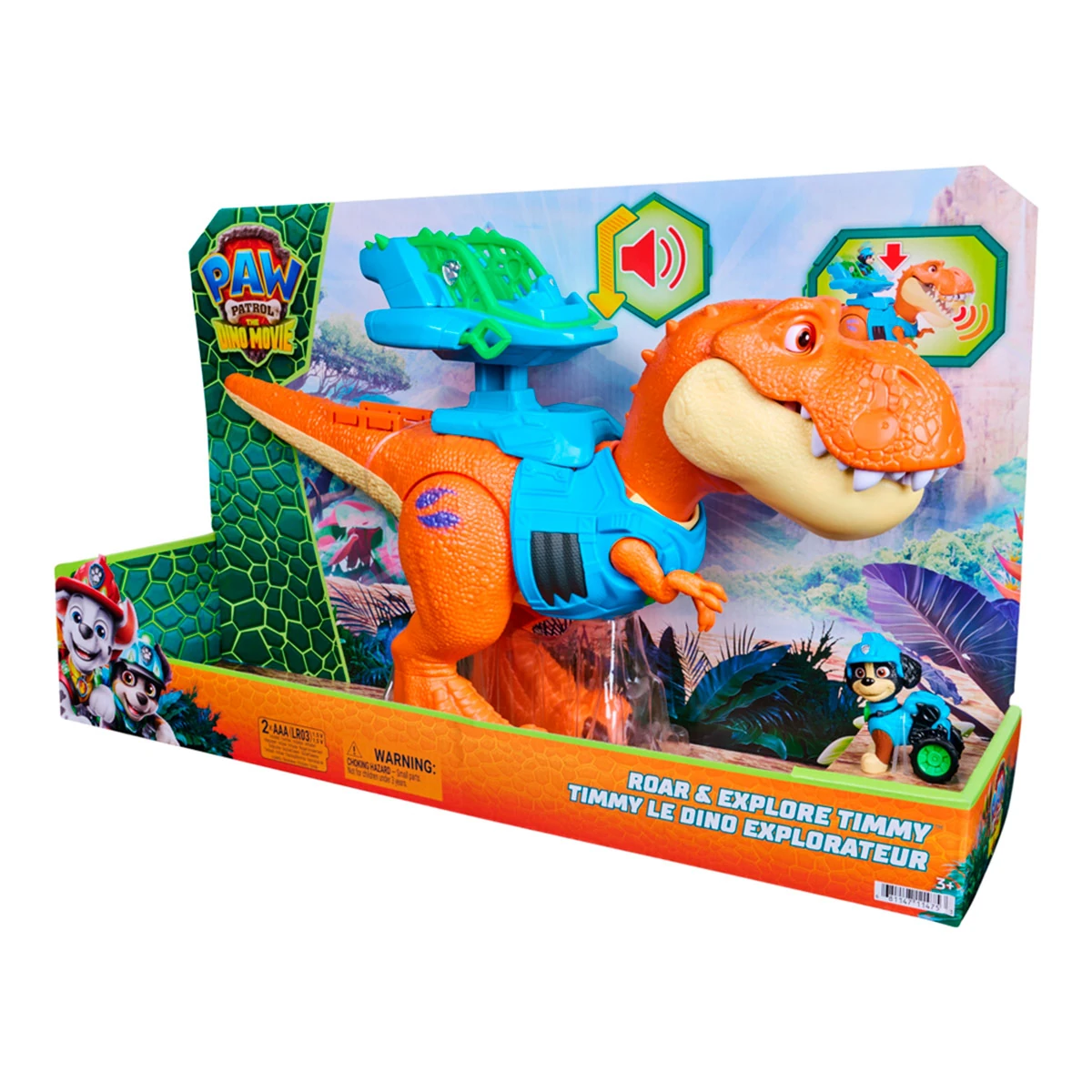 FIGURA DE ACCIÓN PAW PATROL TIMMY RUGE Y EXPLORA PELÍCULA PAW PATROL  - 9