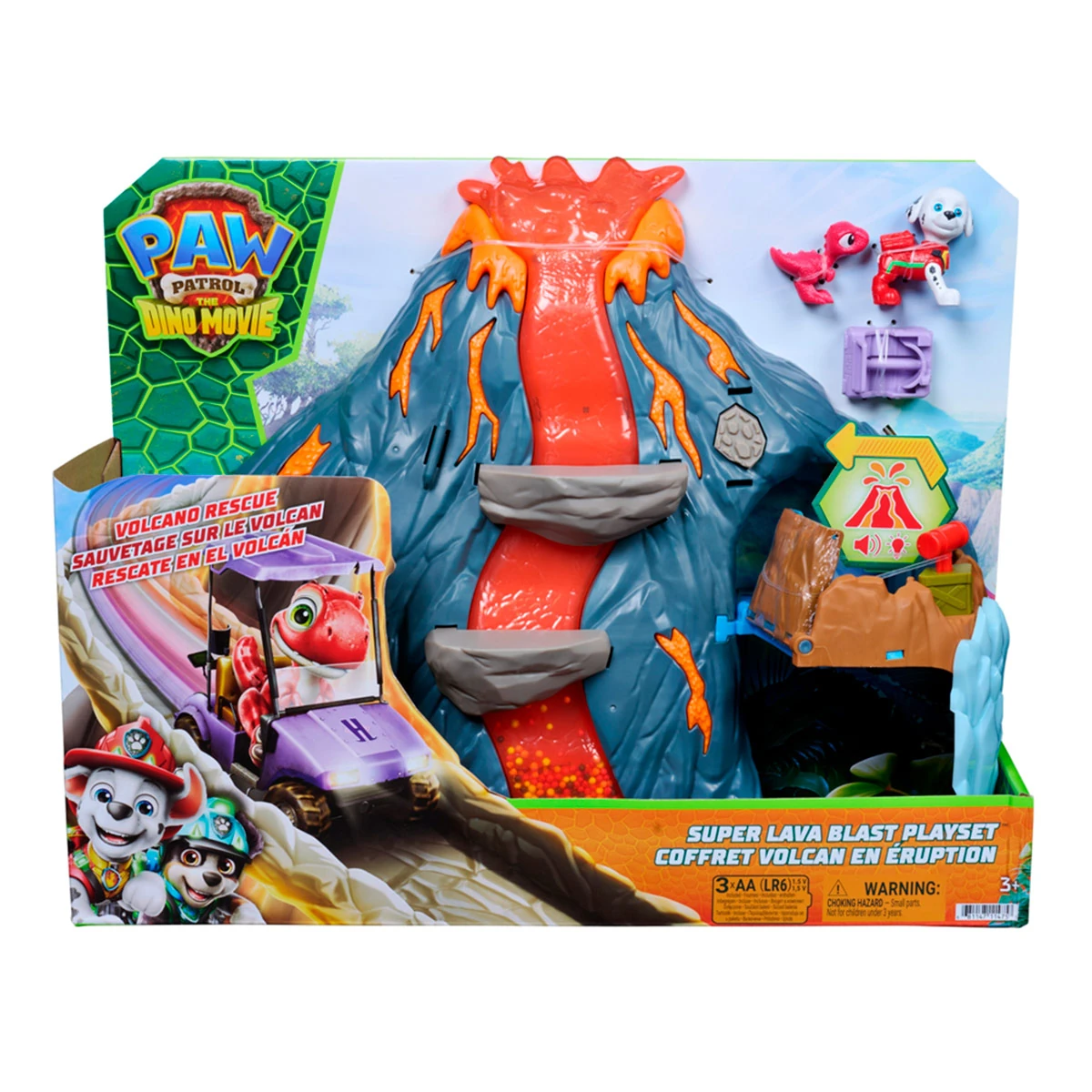 SET DE JUEGO PAW PATROL SUPER LAVA BLAST  - 1