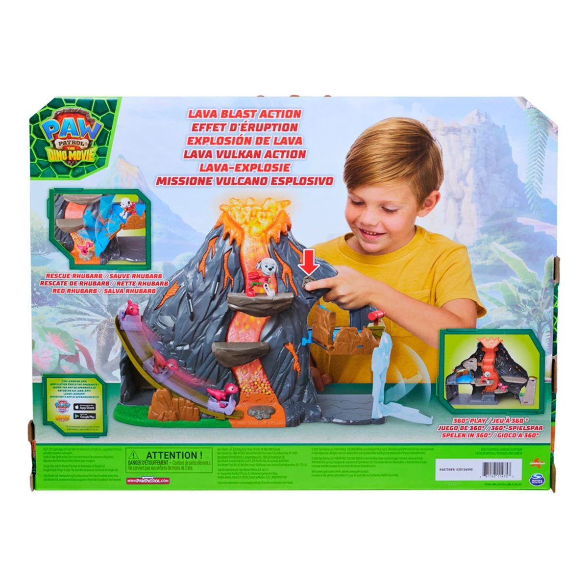 SET DE JUEGO PAW PATROL SUPER LAVA BLAST  - 4