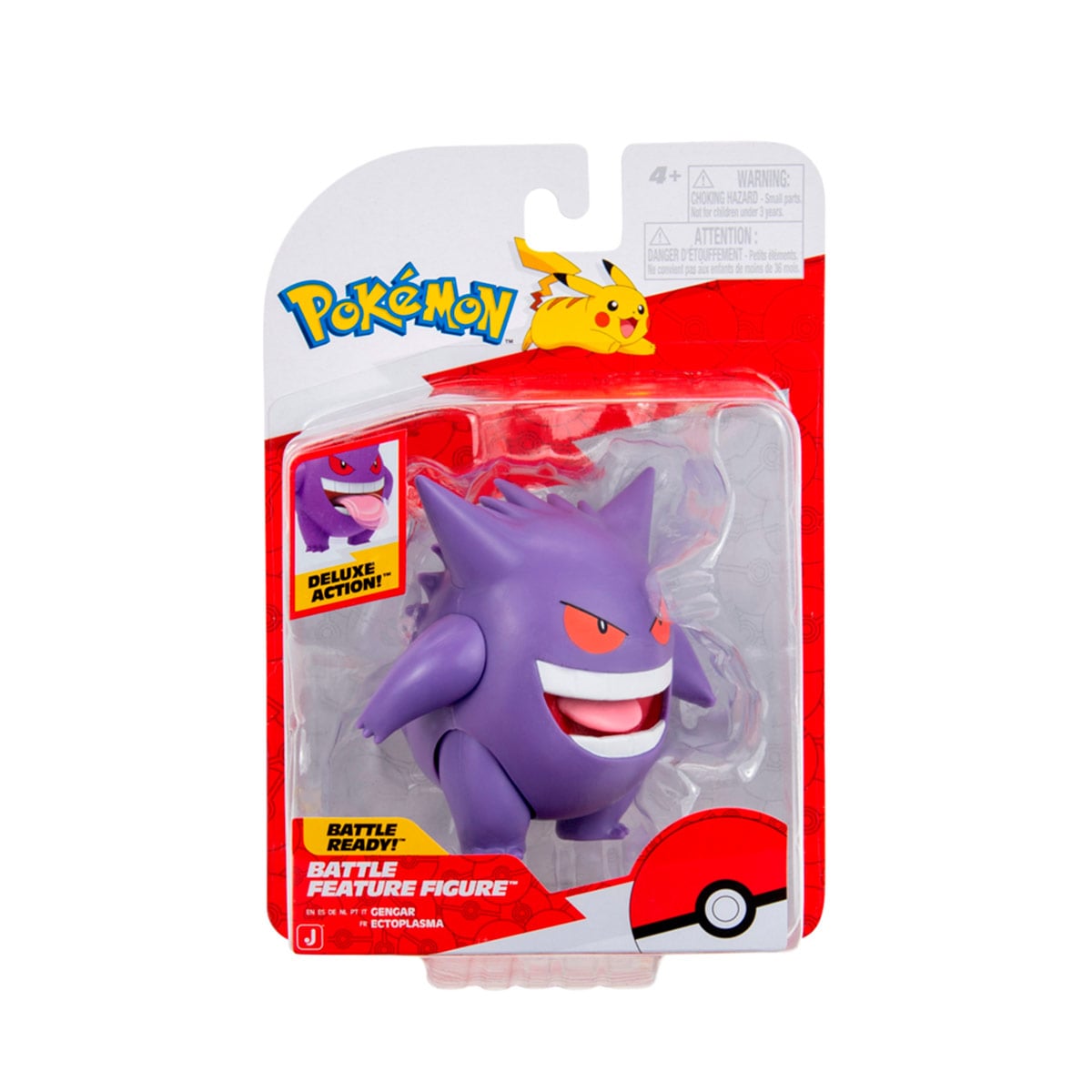 FIGURA DE ACCIÓN POKEMON GENGAR 12CM - 1