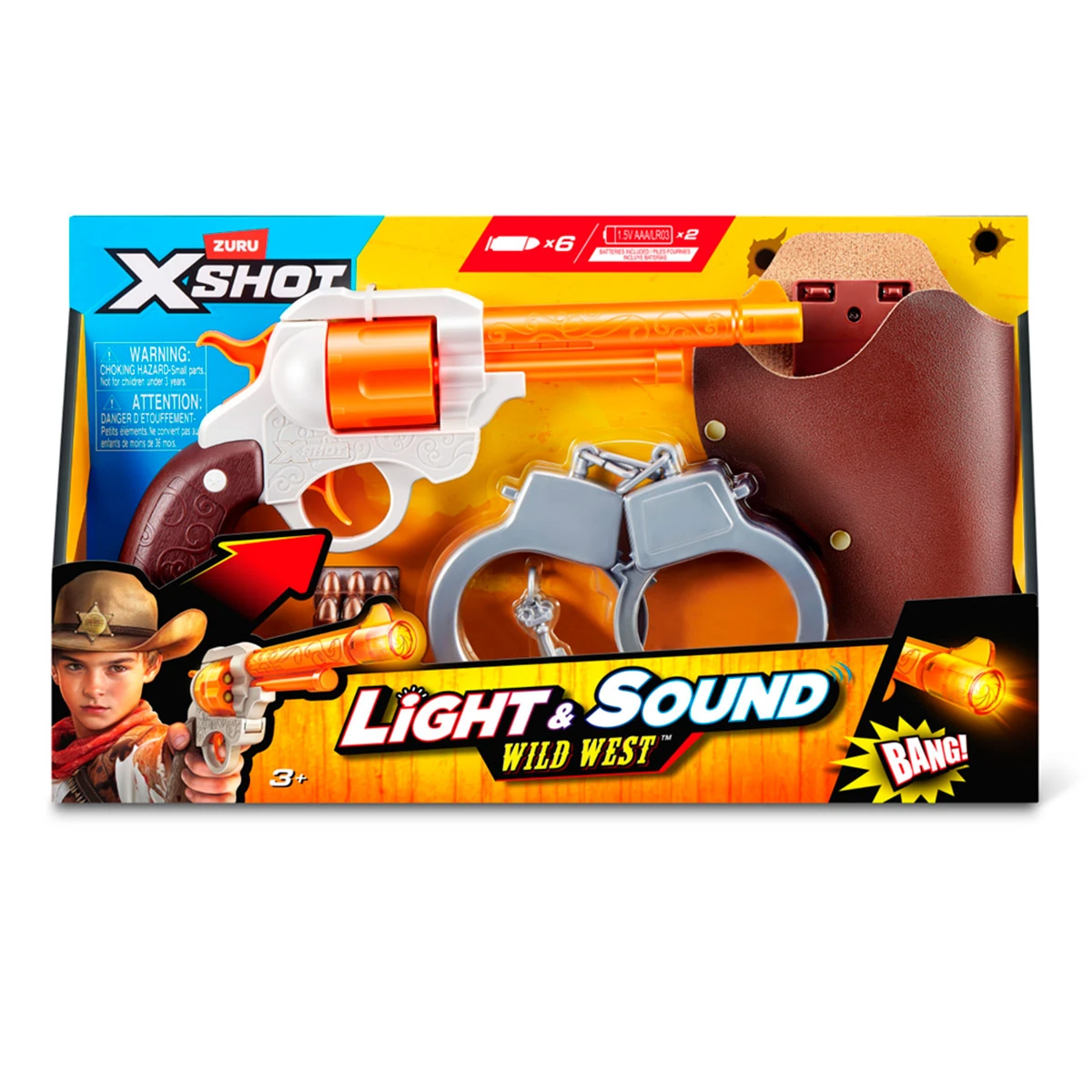 LANZADOR DE DARDOS X-SHOT ROLE PLAY COWBOY - 2