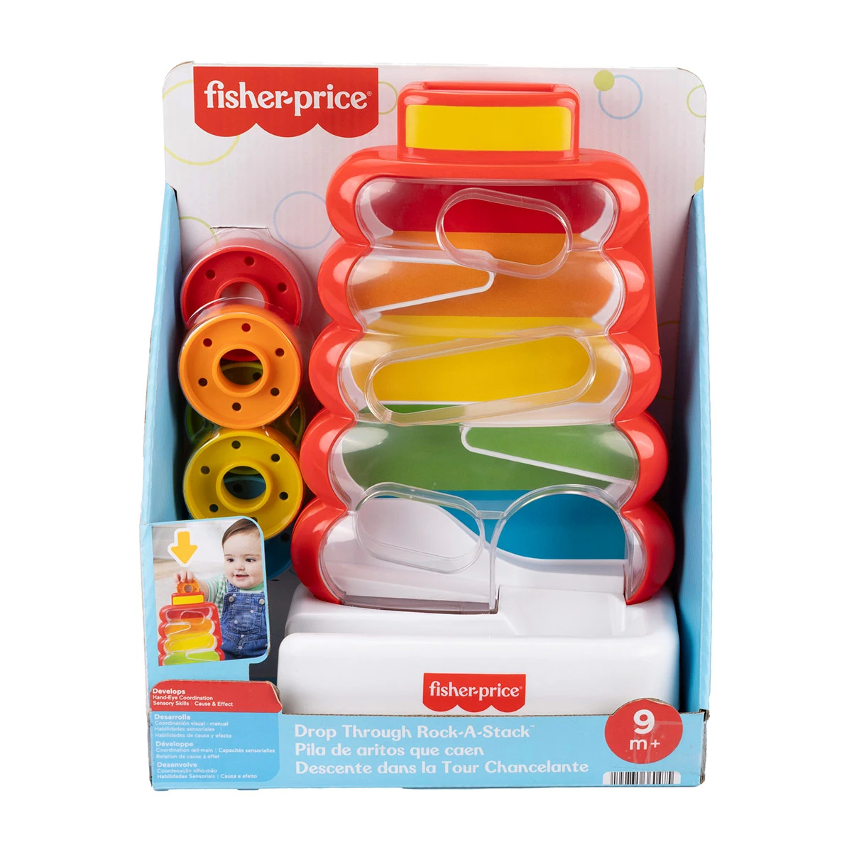 FISHER-PRICE PILA DE ARITOS QUE CAEN  - 2