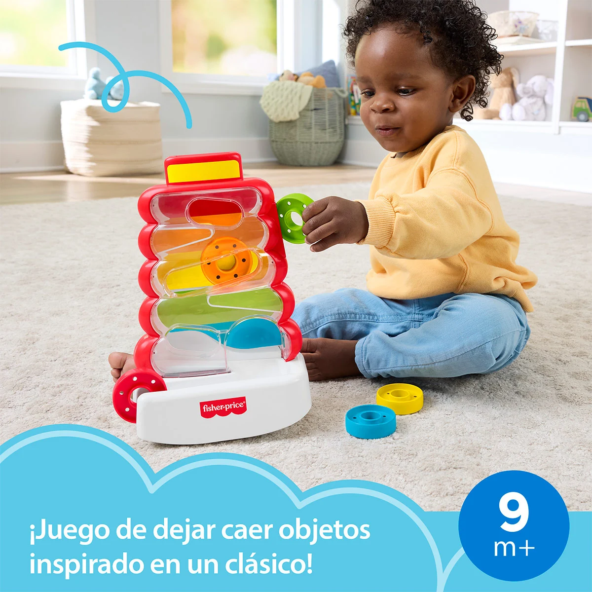 FISHER-PRICE PILA DE ARITOS QUE CAEN  - 11