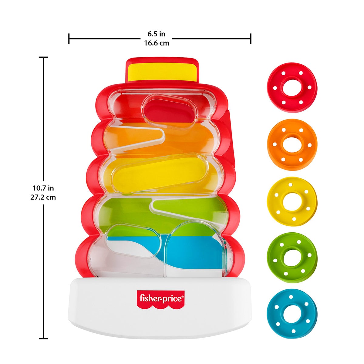 FISHER-PRICE PILA DE ARITOS QUE CAEN  - 4