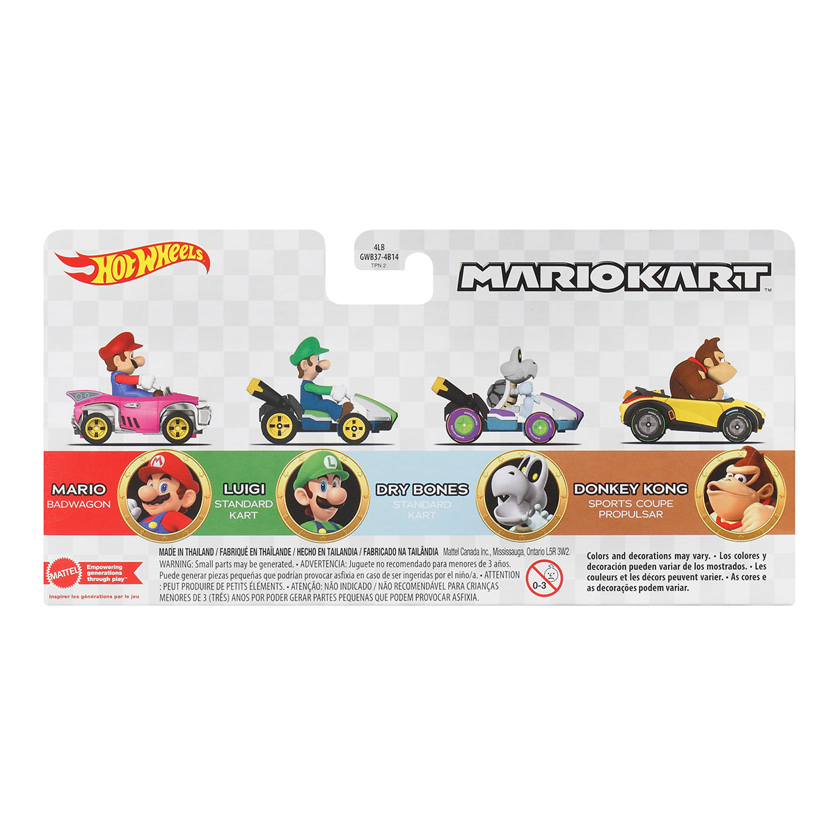 HOT WHEELS PAQUETE SORPRESA DE 4 AUTOS - 5