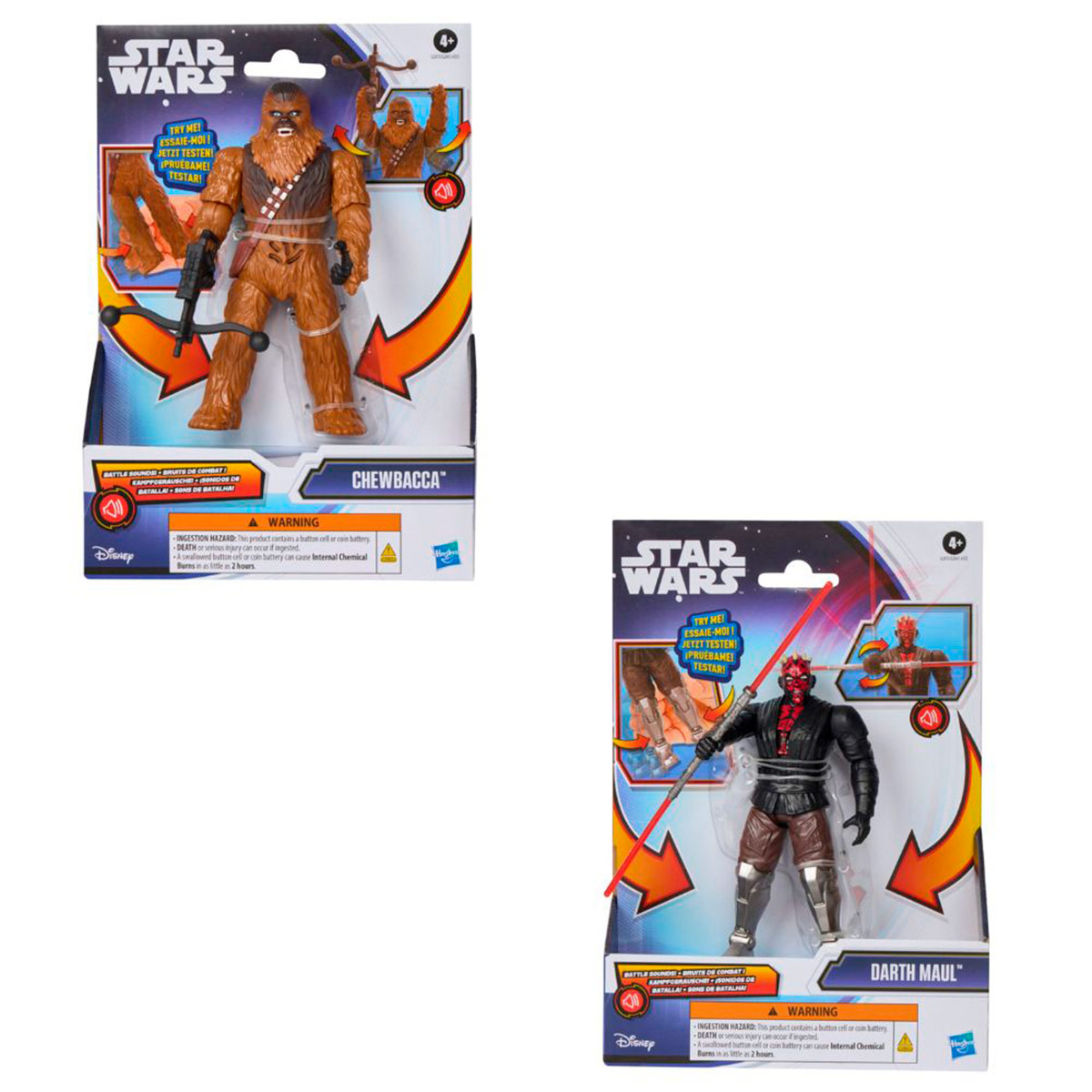FIGURA DE ACCIÓN STAR WARS ACTION FX - MODELO ALEATORIO - 1
