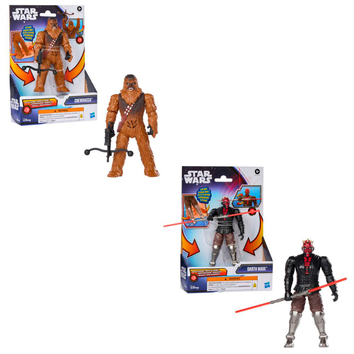 FIGURA DE ACCIÓN STAR WARS ACTION FX - MODELO ALEATORIO - 3