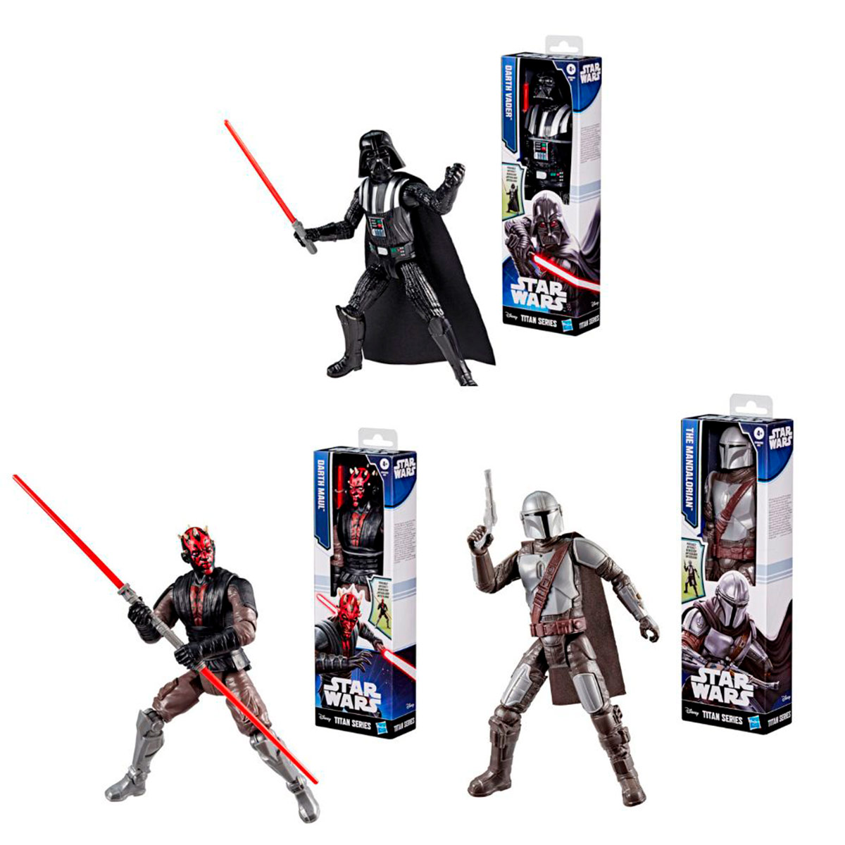 FIGURA DE ACCIÓN STAR WARS TITAN SERIES - MODELO ALEATORIO - 3