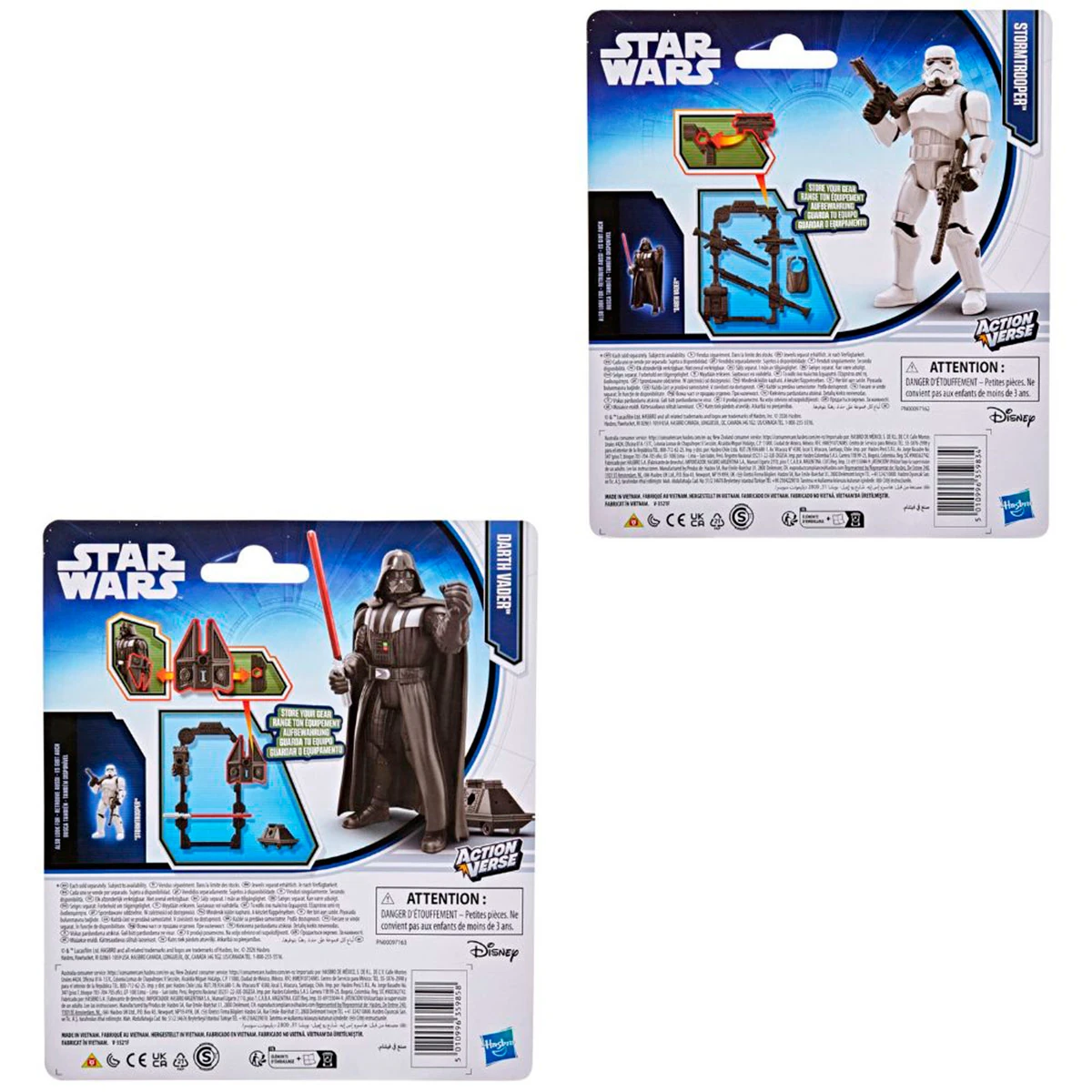 FIGURA DE ACCIÓN STAR WARS ACTION VERSE - MODELO ALEATORIO - 4