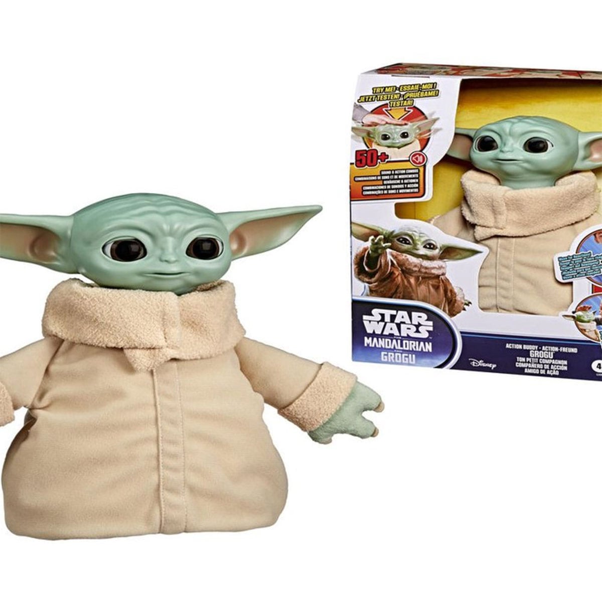 FIGURA DE ACCIÓN STAR WARS COMPAÑERO DE ACCIÓN GROGU - 1