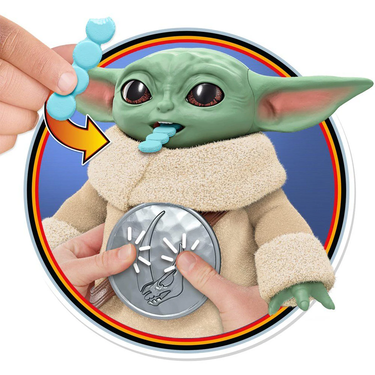FIGURA DE ACCIÓN STAR WARS MERENDANDO GROGU - 5