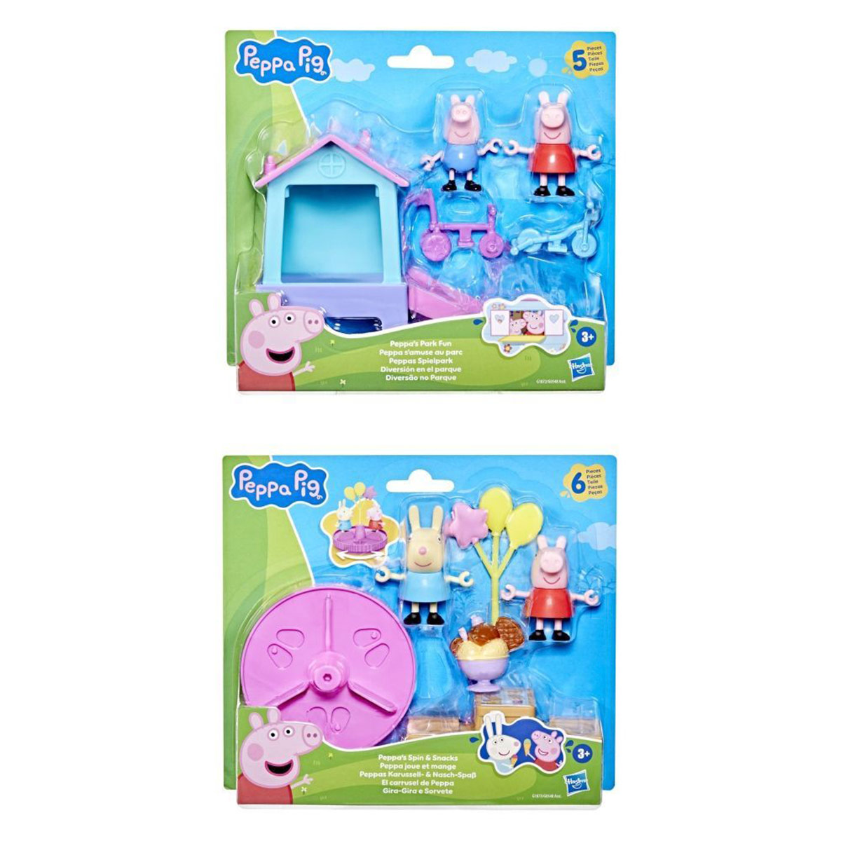 SETS DE MUÑECA PEPPA PIG JUEGO AL AIRE LIBRE DE PEPPA SURTIDO - 1