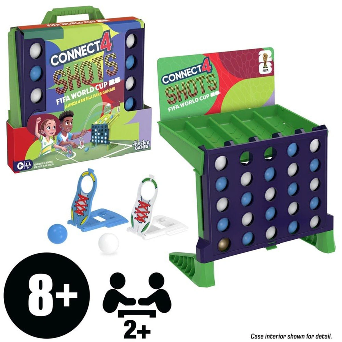 JUEGO DE MESA HASBRO GAMES CONNECT 4 SHOTS COPA MUNDIAL DE LA FIFA 2026 - 4